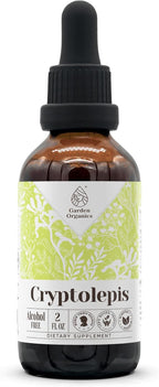 Extracto Natural de Cryptolepis sin Alcohol, Tintura Líquida de Raíz Seca de Cryptolepis (Cryptolepis sanguinolenta) (60 ml)