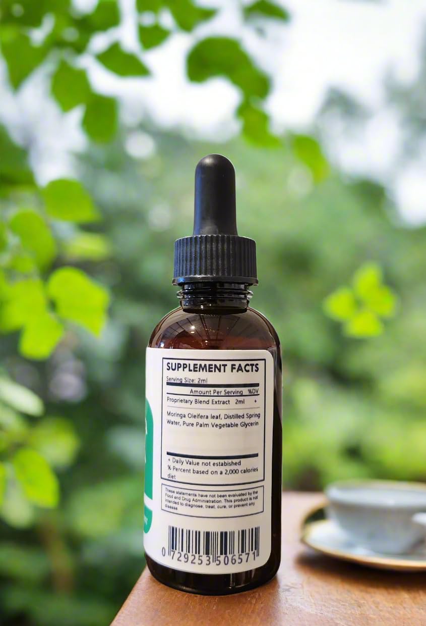 Moringa Oleifera Tincture - 1 Gallon - Alcohol Free