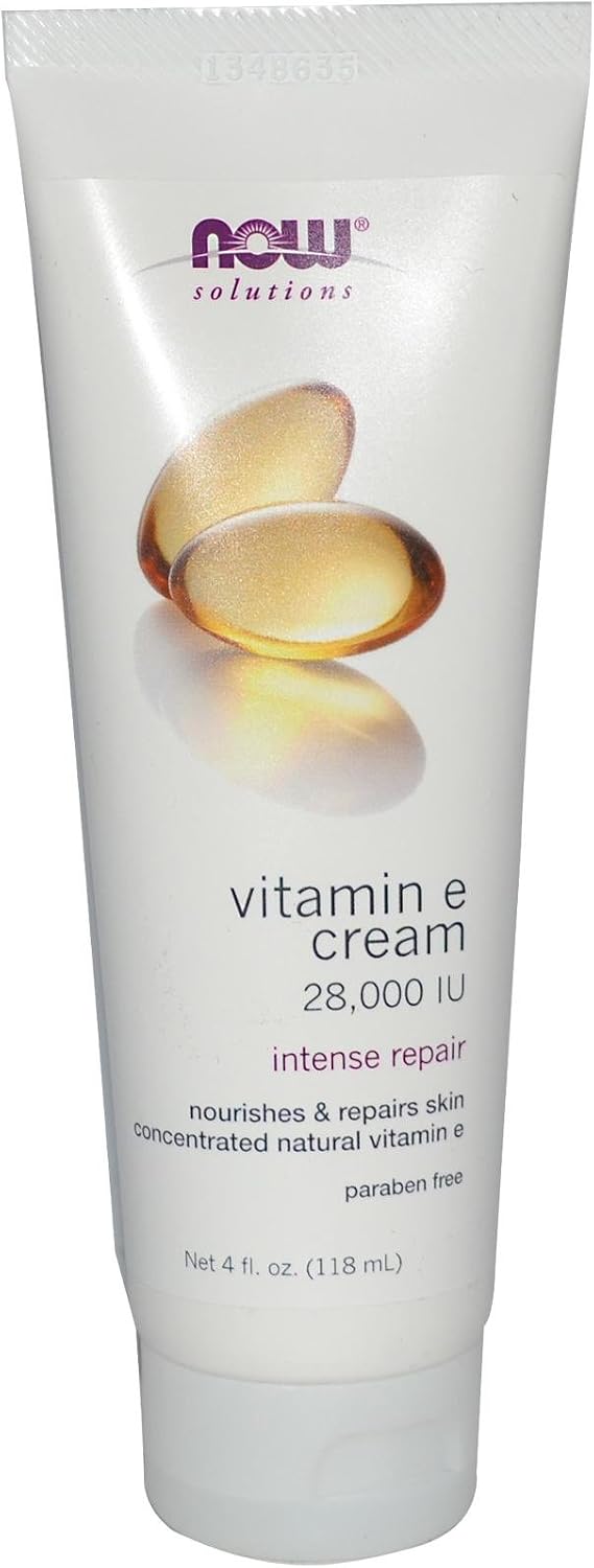 Now Foods: Vitamin E Cream, 4 oz (8 pack)