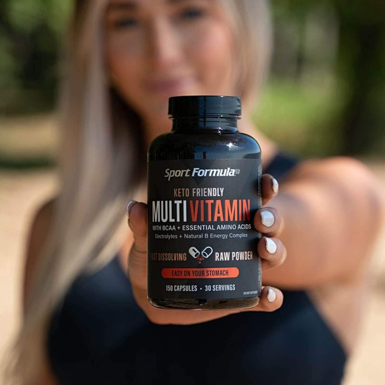 Sport Formula Multivitamínico Diario Keto con BCAA y Aminoácidos en Polvo