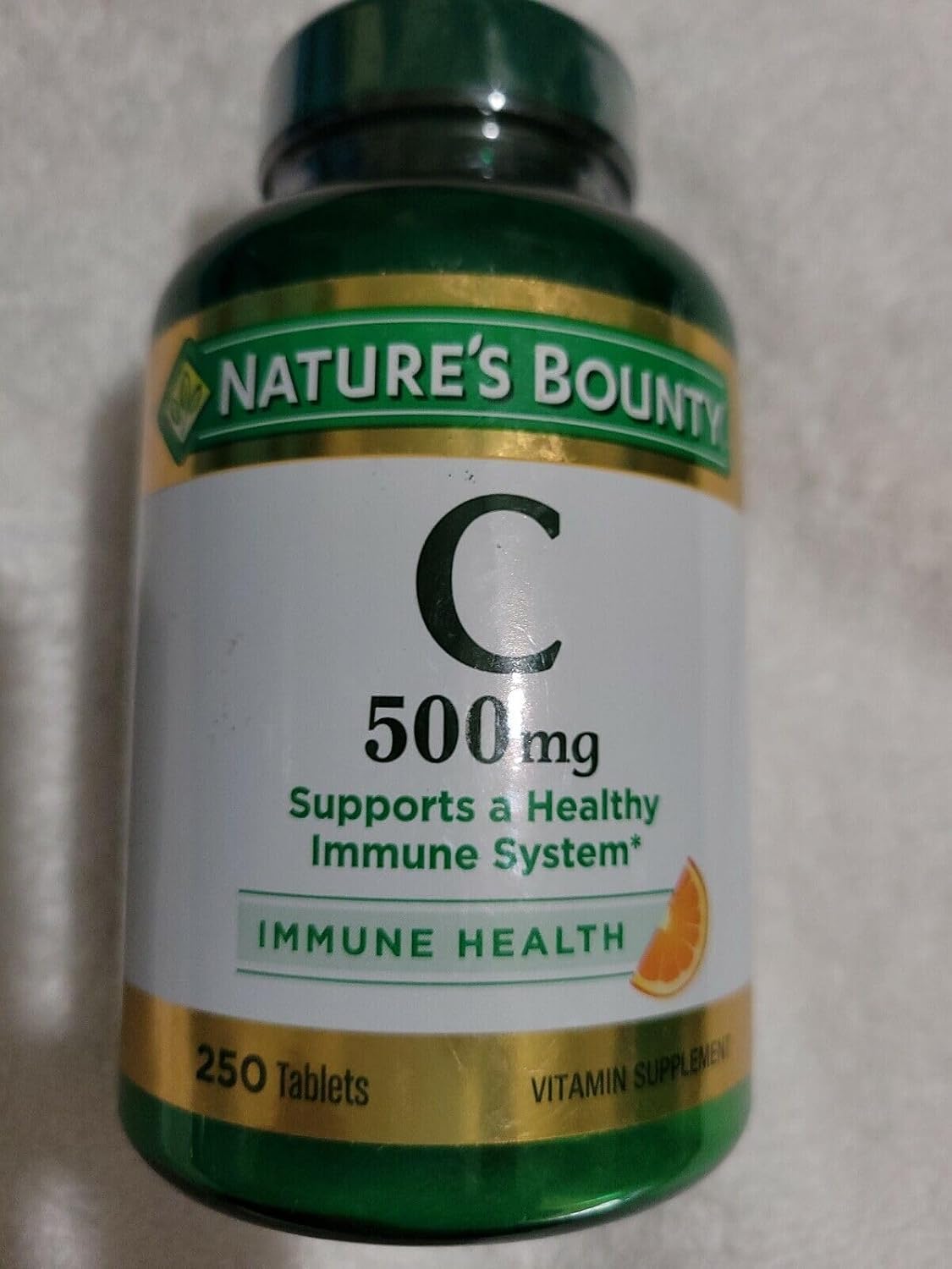 Nature's Bounty Vitamina C Pura 500 mg, 250 Comprimidos (Pack de 6)