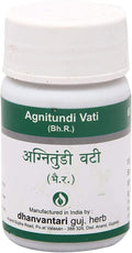 Ayurvedic Agnitundi Vati 60 comprimidos, 60g - Dhanvantari
