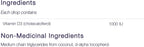 CanPrev D3 Drops 1000 UI - Gotas de Vitamina D3 en Aceite MCT