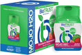 BioTrust Mojo H2O Gotas Saborizantes de Agua Naturales con Vitaminas B y Electrolitos, Sin Azúcar, Sabor Sandía y Fresa, Pack de 4