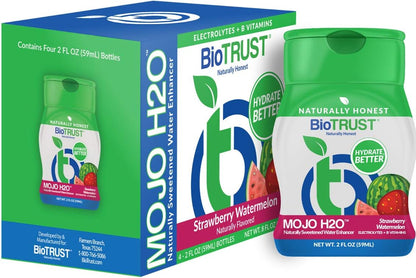 BioTrust Mojo H2O Gotas Saborizantes de Agua – Vitaminas del grupo B: esenciales para el metabolismo energético y – Image 1