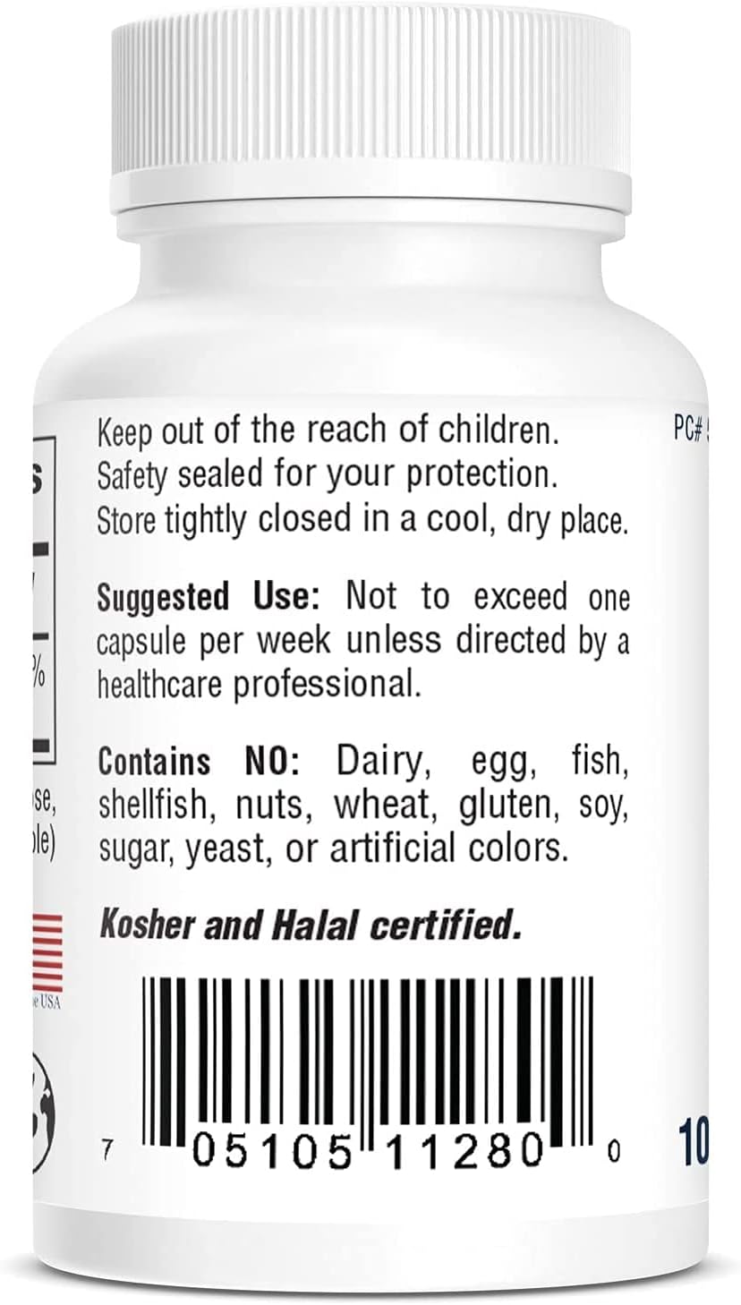 Bio-Tech Pharmacal D3-50 50,000 IU - 100 Cápsulas Vegetales - Suplemento de Vitamina D3