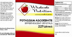 Potassium Ascorbate - Mezcla de Potasio y Vitamina C, Polvo Efervescente, 227 Gramos