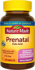 Nature Made Prenatal Multi - 90 Comprimidos (Envase de 3)