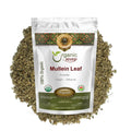 Organic Way Polvo de Hoja de Gordolobo (Verbascum thapsus) - Cosecha Silvestre Europea | Orgánico y Kosher | Vegano, No OGM y Sin Gluten | Certificado USDA | Origen - Albania (227 g)