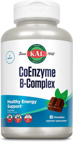 KAL CoEnzyme B Complex, Complejo B Masticable - 60 Comprimidos