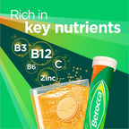 Berocca Energy, Suplemento Vitamínico para Energía Física y Mental, Sabor Naranja, 20 Comprimidos Efervescentes