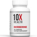 10X Health Berberine 500mg - Dihidroberberina - 30 Cápsulas