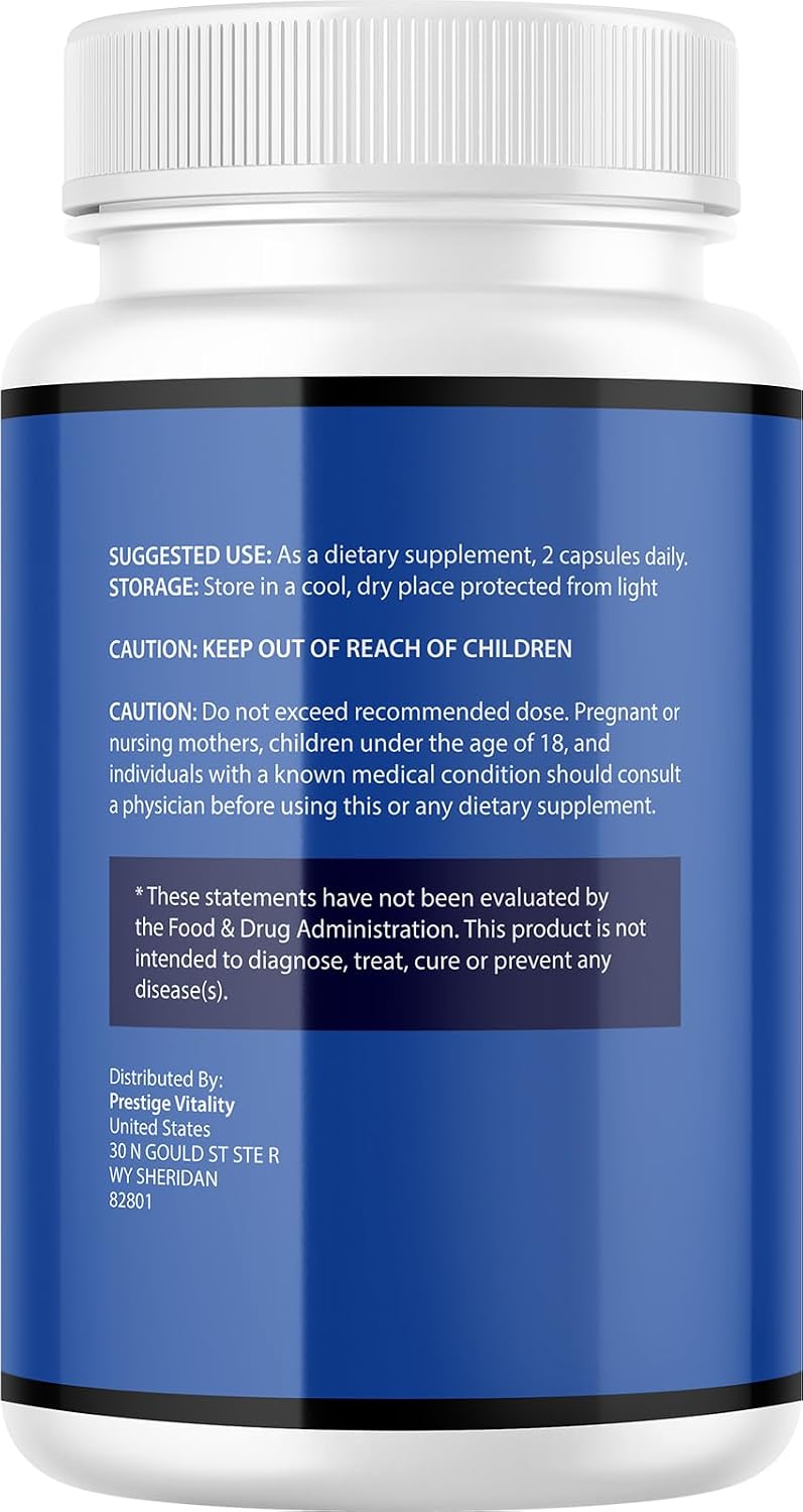 Neuro Thrive Complemento para el Cerebro y la Memoria, 60 Cápsulas