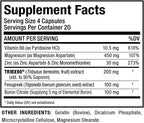 ALLMAX TESTOFX Sport - 80 Cápsulas - Fórmula de Apoyo a la Testosterona con Zinc, Vitamina B6 y Magnesio