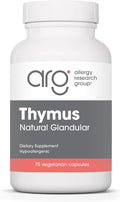 Allergy Research Group ARG Thymus - Extracto de Timo Liofilizado - 75 Vegicápsulas