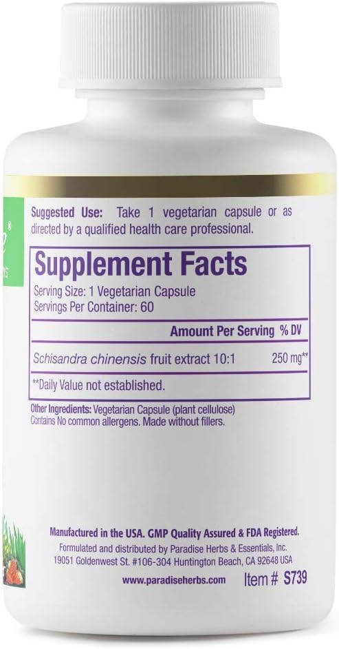 Paradise Schisandra - Extracto Natural 100% sin Químicos ni Solventes