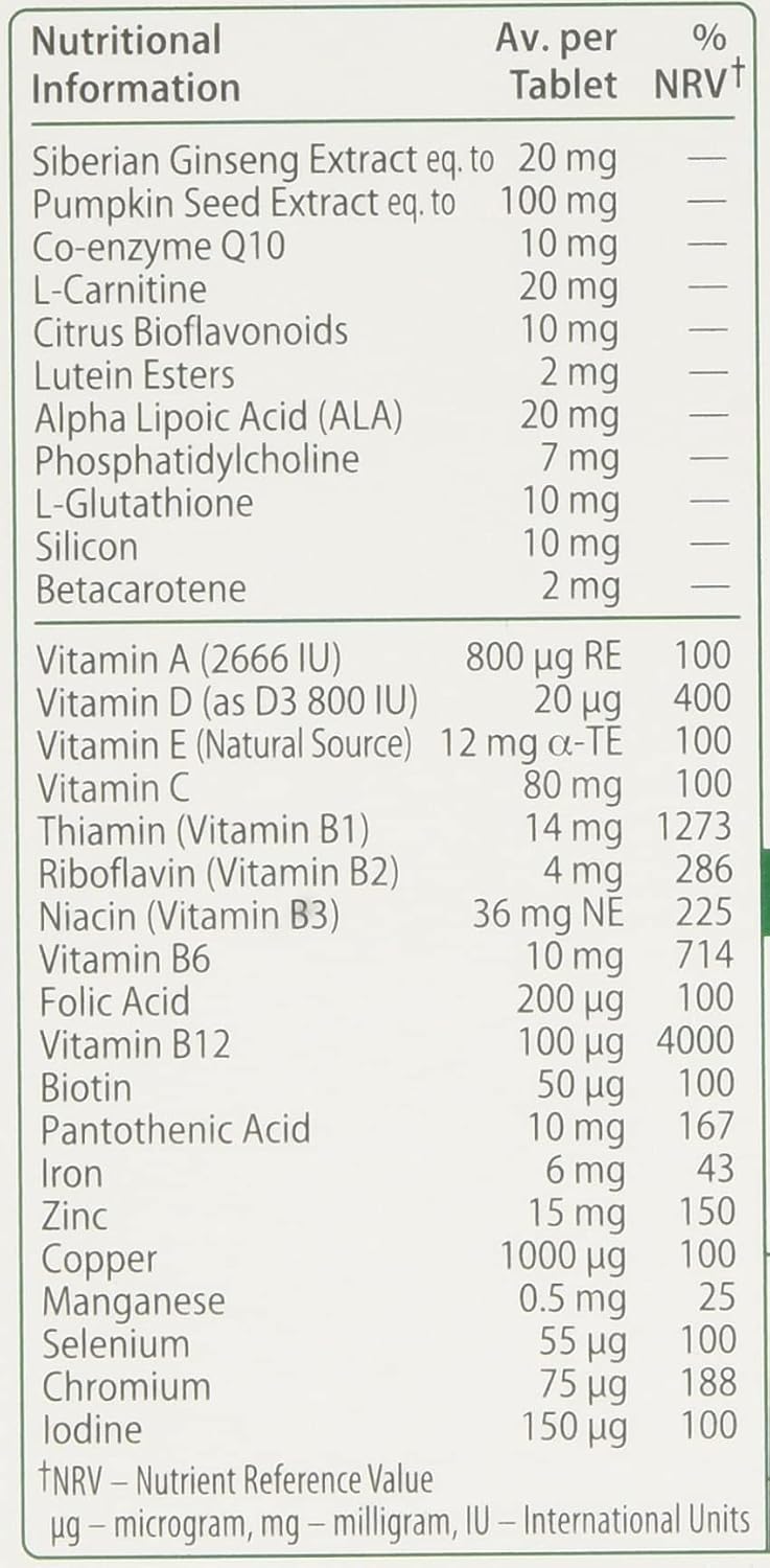 Vitabiotics Wellman 70+ 30 Comprimidos