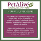 C-Caps - Suplemento Herbal Natural para Perros y Gatos - 60 Cápsulas Vegetales