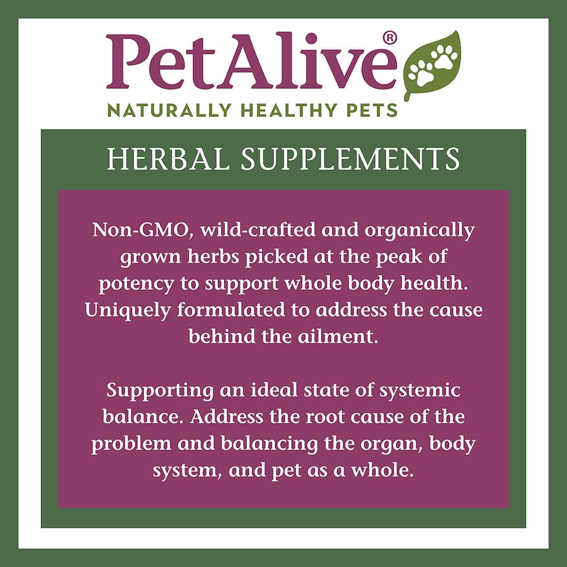 C-Caps - Suplemento Herbal Natural para Perros y Gatos - 60 Cápsulas Vegetales
