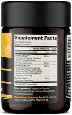 ONNIT Alpha Brain Cápsulas Nootrópicas para Hombres y Mujeres, IGEN Non-GMO Tested, Memoria, Concentración y Claridad Mental, con L-Teanina y Vitamina B6, 30 Cápsulas por Envase, Paquete de 4 (120 Cápsulas)