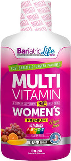 Multivitamínico Bariátrico para Mujeres con Hierro, Fórmula Post-Cirugía Completa, Sin Azúcar | Bariatric Life Max