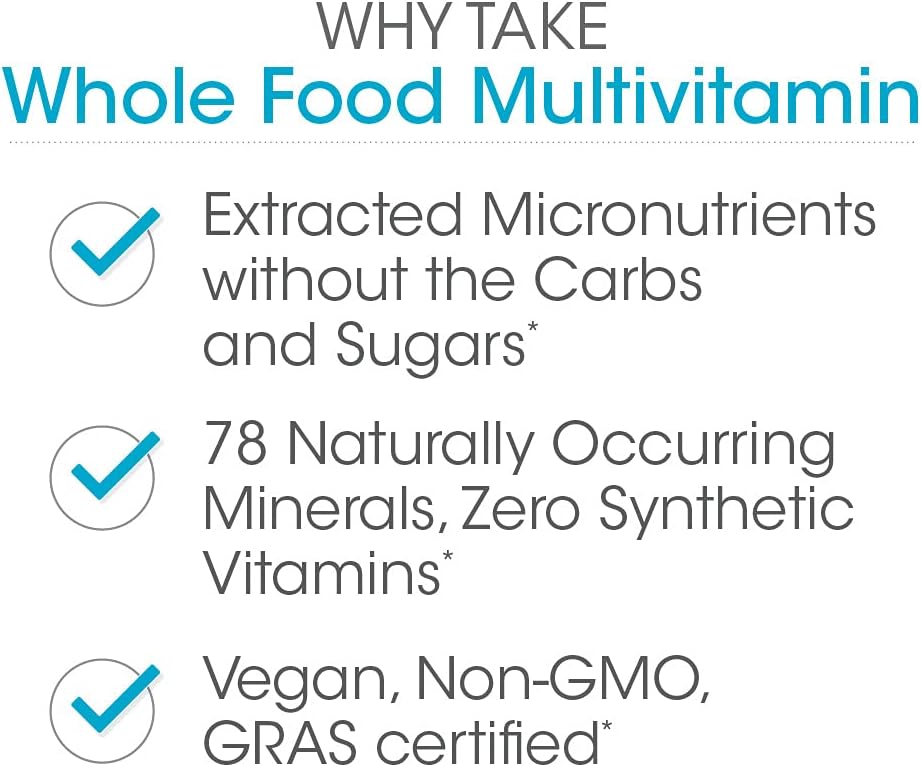 Silver Fern Whole Food Daily Multi Vitamin – Multivitamínico diario con minerales traza