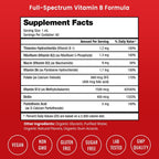 Complejo B Orgánico Líquido Sublingual con Metilcobalamina - 2 oz