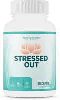 TerraForm Nutrition Stressed Out – Complemento para el enfoque mental y la relajación – 60 cápsulas