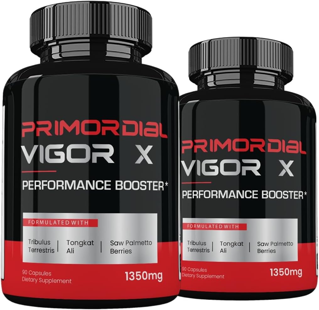 (2 Pack) Primordial X for Men Advanced Formula, 180 Cápsulas