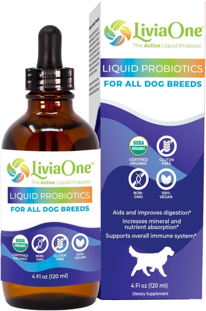 BioLifePet Probiotics Líquidos para Perros - Orgánico - 118 ml