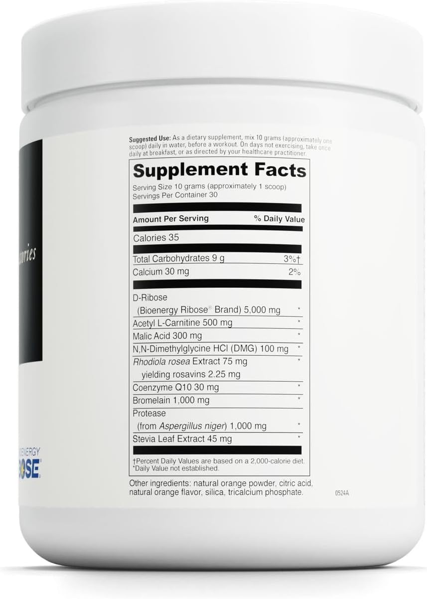 DAVINCI Labs Mito-Fuel con D-Ribosa - 300 g