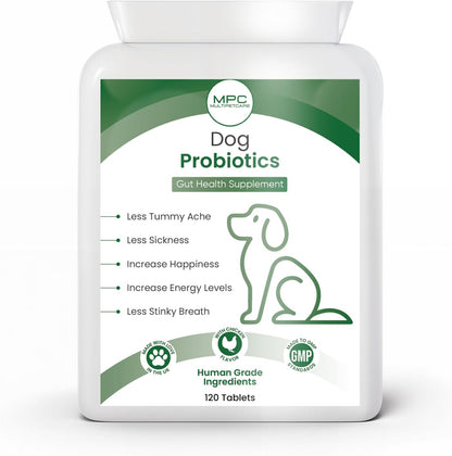 Multipetcare Probióticos para Perros – 5 – Perros de menos de 10 kg: 1 comprimido al día – Image 1