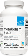 XYMOGEN Metabolism BasiX - Multivitamínico, Mineral y Botánico - 60 Cápsulas