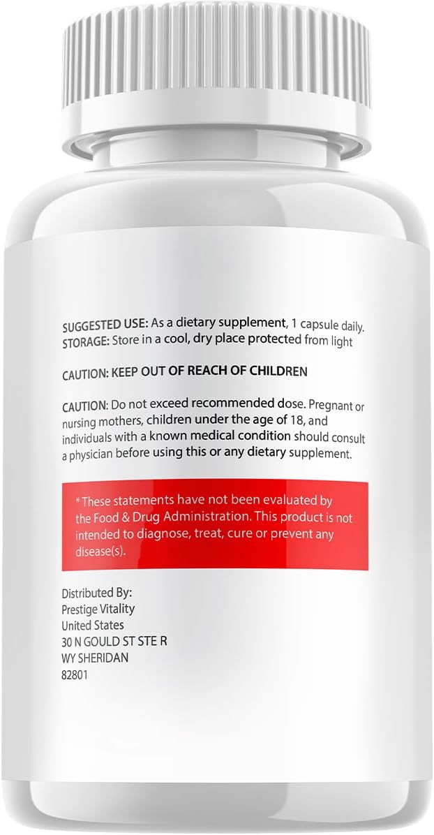 Glucovate Capsules, Suplemento Avanzado, Fórmula Natural para Mantener Niveles Saludables, 60 Cápsulas