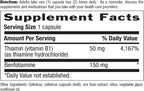 Country Life Benfotiamine with Thiamine, Nerve Health Support, 150mg, 60 Vegetarian Capsules, Certified Gluten-Free, Vegan