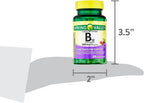 Sublingual B12 500 mcg - Spring Valley - Cherry Flavor - 200 comprimidos