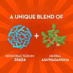 Align Probiótico Digestivo + Estrés con Ashwagandha, 21 Cápsulas