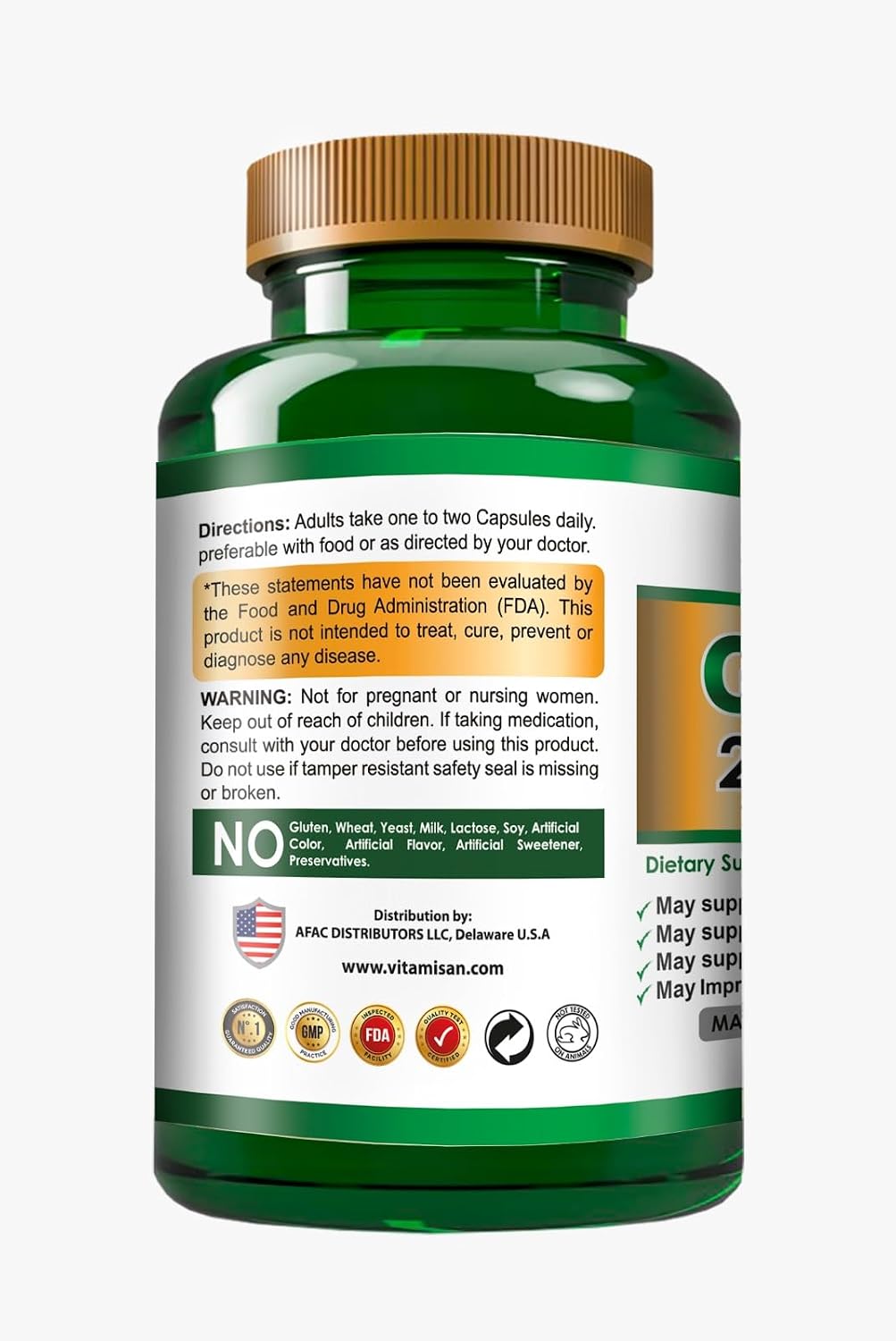 Graviola Soursop, Suplemento Natural Extracto de Hoja y Fruto 120 Cápsulas