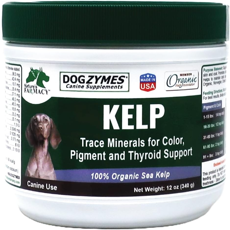 Dogzymes Alga marina noruega ecológica para mascotas (2,72 kg)