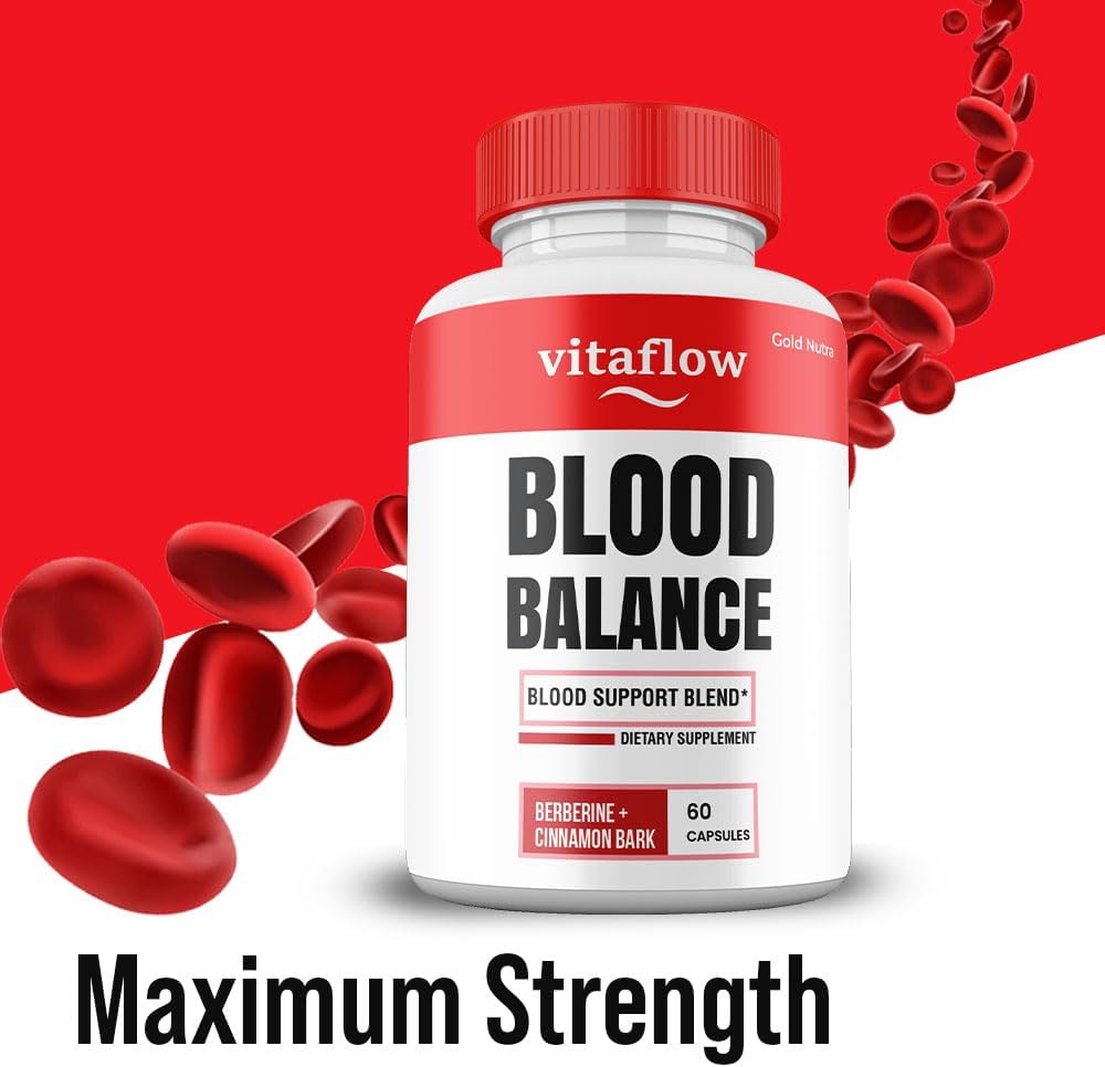 VitaFlow Cápsulas - Suplemento Natural de Canela (1 Pack)