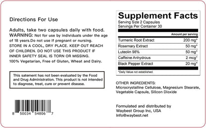 NRF2 Activator Antioxidant Supplements for Cell Vitality by Waybest, 60 Cápsulas – Image 7