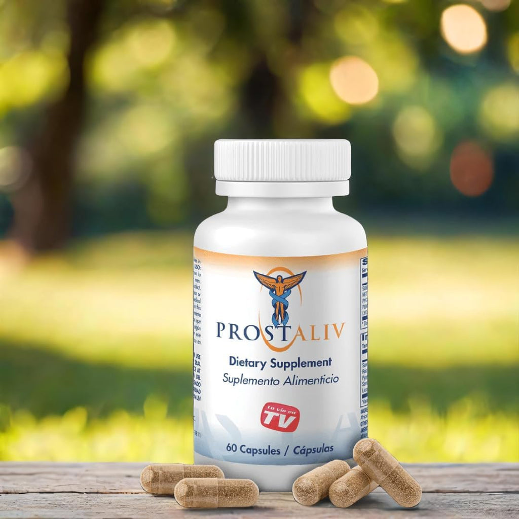 PROSTALIV 60 CÁPSULAS PRÓSTATA SALUDABLE 100% ORIGINAL MOINSAGE