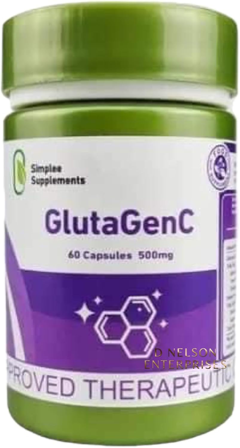 Gluta GenC Glutathione Cápsulas - 60 cápsulas