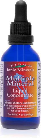 Eidon Minerales Múltiples - Suplemento Líquido de Minerales Iónicos, 60 ml