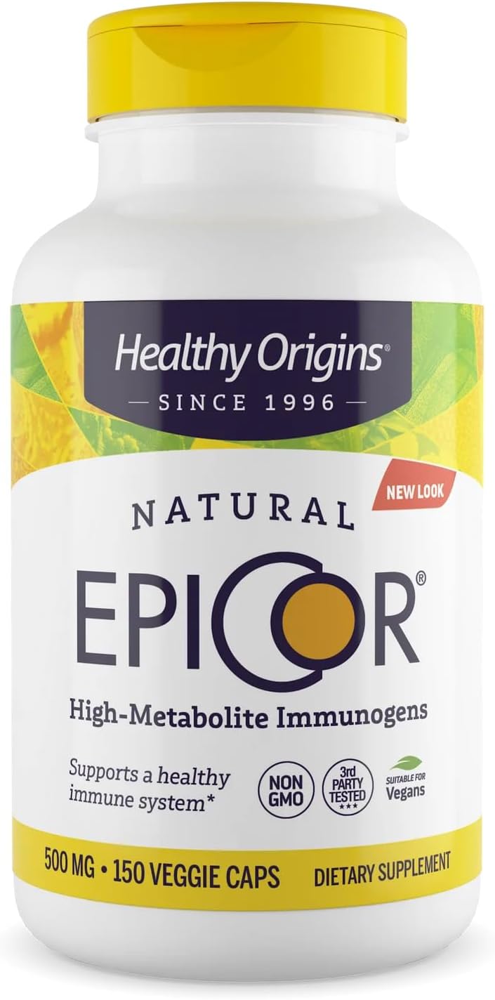 Healthy Origins EpiCor 500 mg, 150 Cápsulas Vegetales