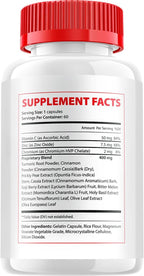 Gluco Renu Cápsulas - Suplemento Avanzado con Fórmula Natural (180 Cápsulas, 3 Envases)