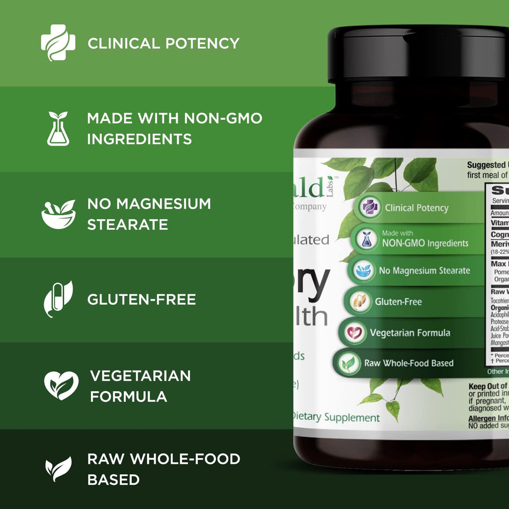EMERALD LABS Memory Health – Suplemento para la Memoria y la Salud Cerebral