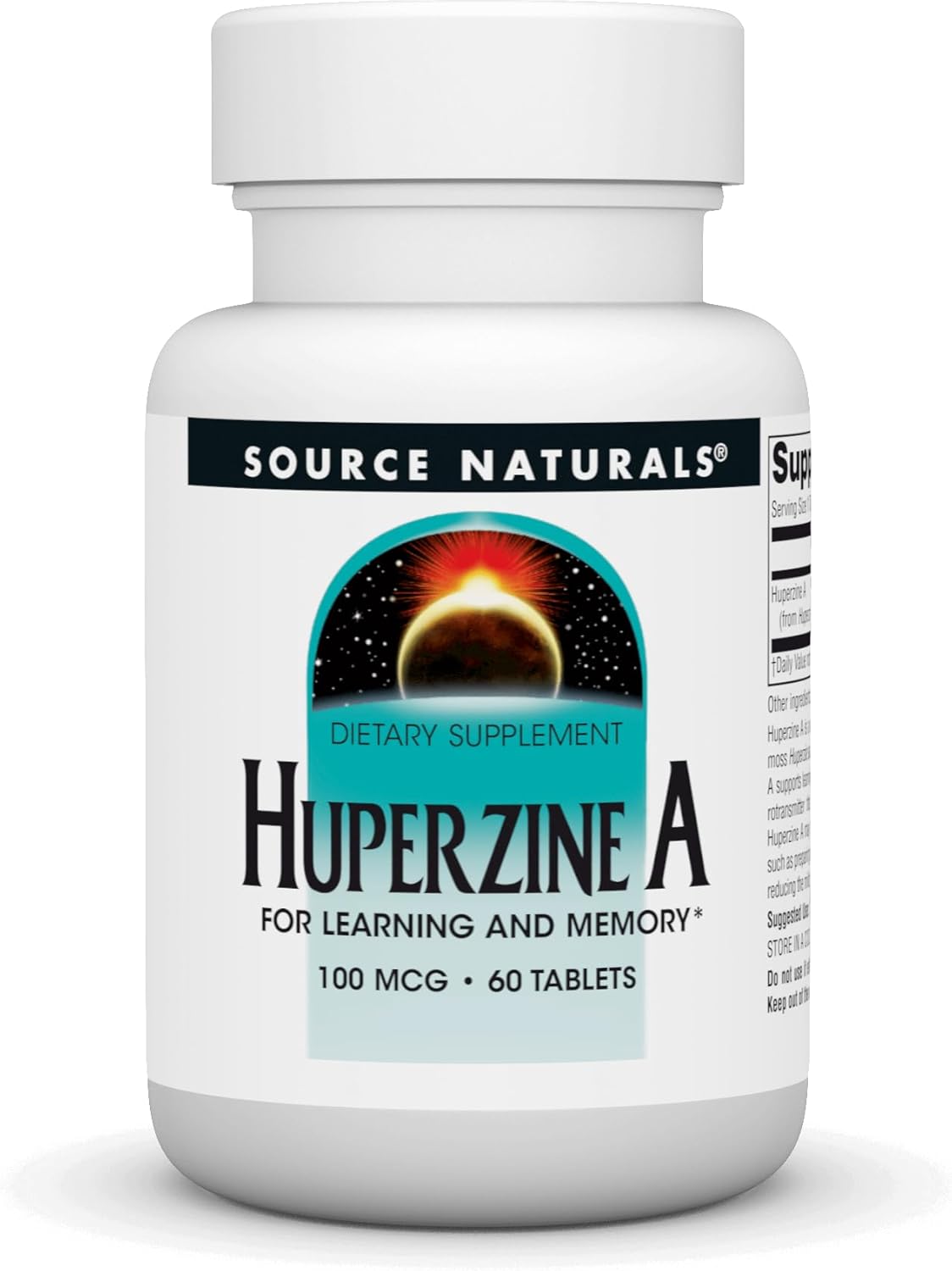 Source Naturals Huperzina A 100 mcg - 60 Comprimidos