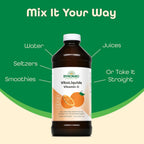 Dynamic Health VitaLiquids Vitamina C 1000 mg - Líquido con rosa mosqueta y bioflavonoides cítricos, 473 ml