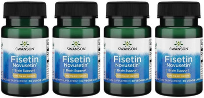 Swanson Fisetina 100 mg 30 Cápsulas Vegetales (Pack de 3) – Image 2